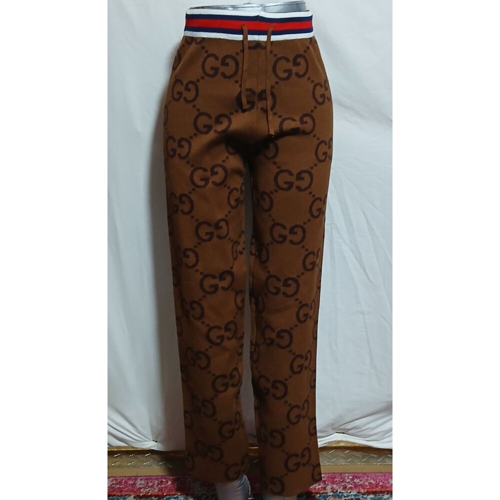 GUCCI Brown Logo Ladies Track Suit Hoodie NWT Small - Picture 7 of 16